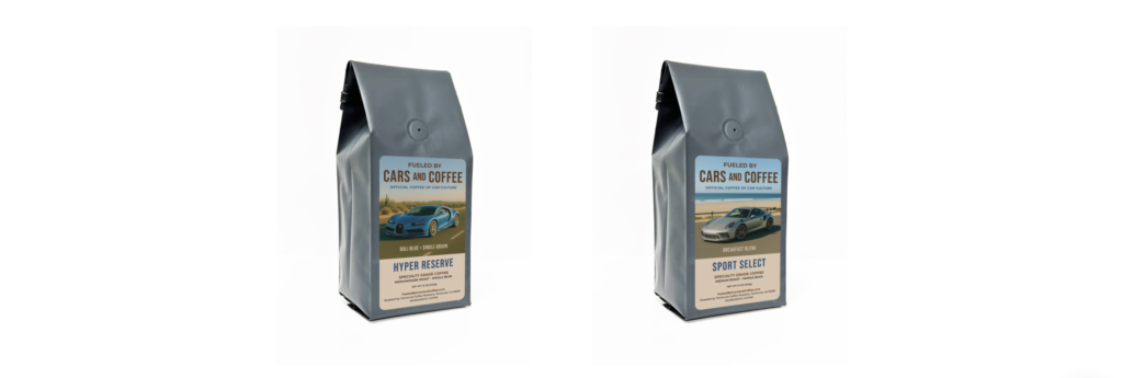 Fueled by Cars and Coffee official coffee of car culture located in Scottsdale, AZ. Coffee for cars and coffee events and car shows.